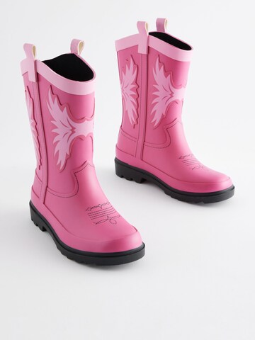 Next - Botas de lluvia en rosa