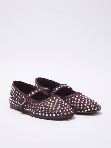 Ballerines à lanières Trendyol en marron