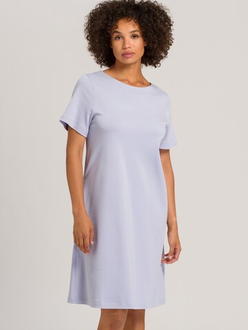 Hanro Oversized Dress ' Pure Comfort ' in Blue: front