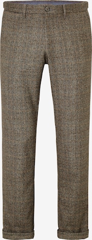 REDPOINT Slim fit Chino Pants in Grey: front