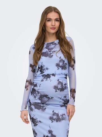 Tricou 'OLMLoura' de la Only Maternity pe albastru: față