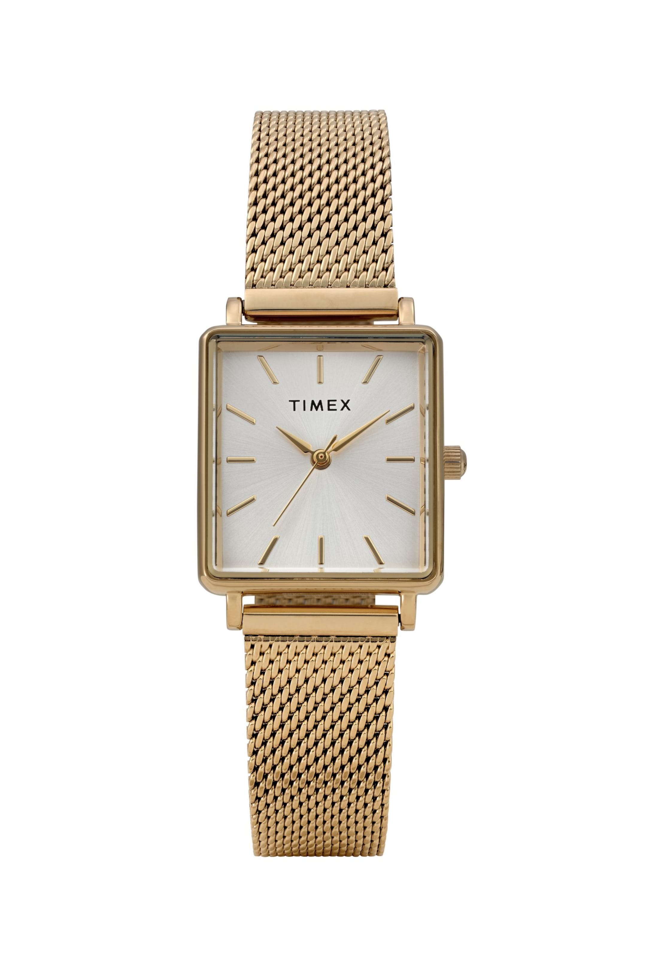 Montre à affichage analogique 'Transcend' TIMEX en or : devant