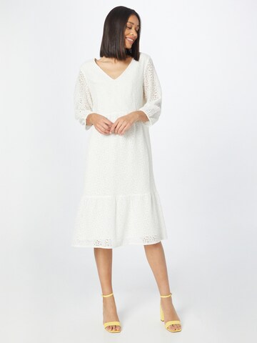 TAIFUN Dress in White: front