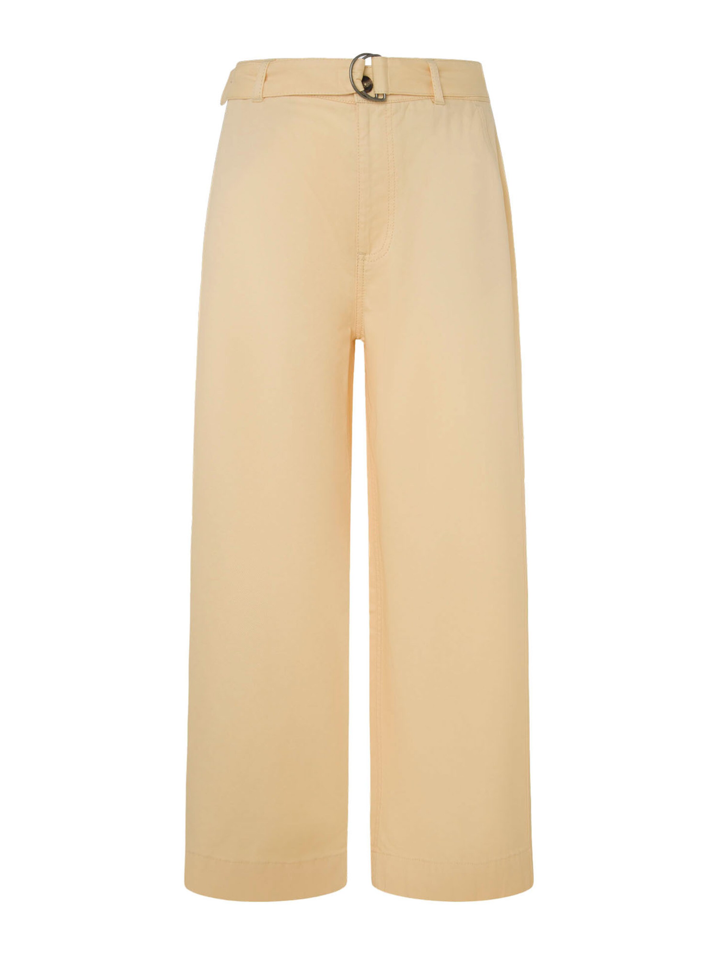 Pepe Jeans Wide leg Pants 'Ariana' in Yellow: front