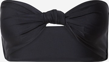 Misspap Bandeau Bikini top in Black: front