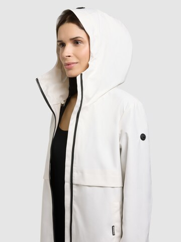 khujo Ανοιξιάτικο και φθινοπωρινό παλτό 'June' σε λευκό