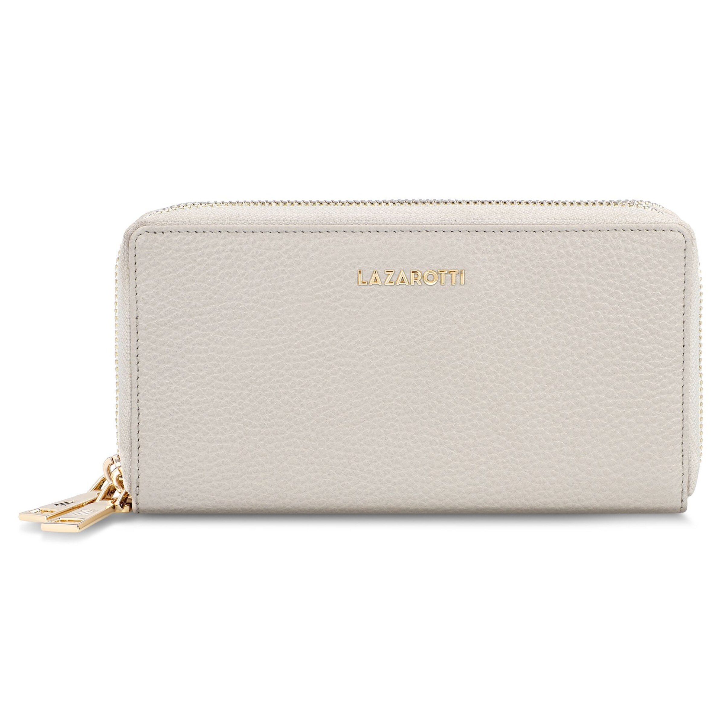 Portamonete 'Bologna' di Lazarotti in bianco: frontale