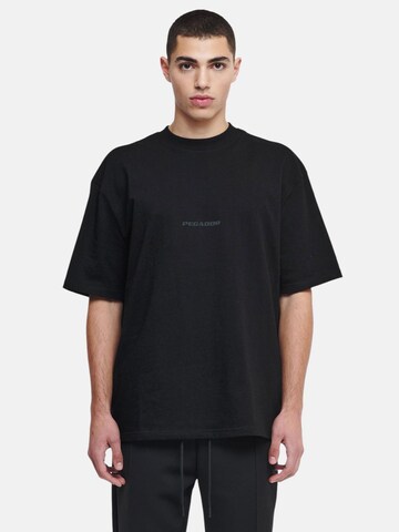 Pegador Shirt 'Colne Logo' in Schwarz: Vorderseite