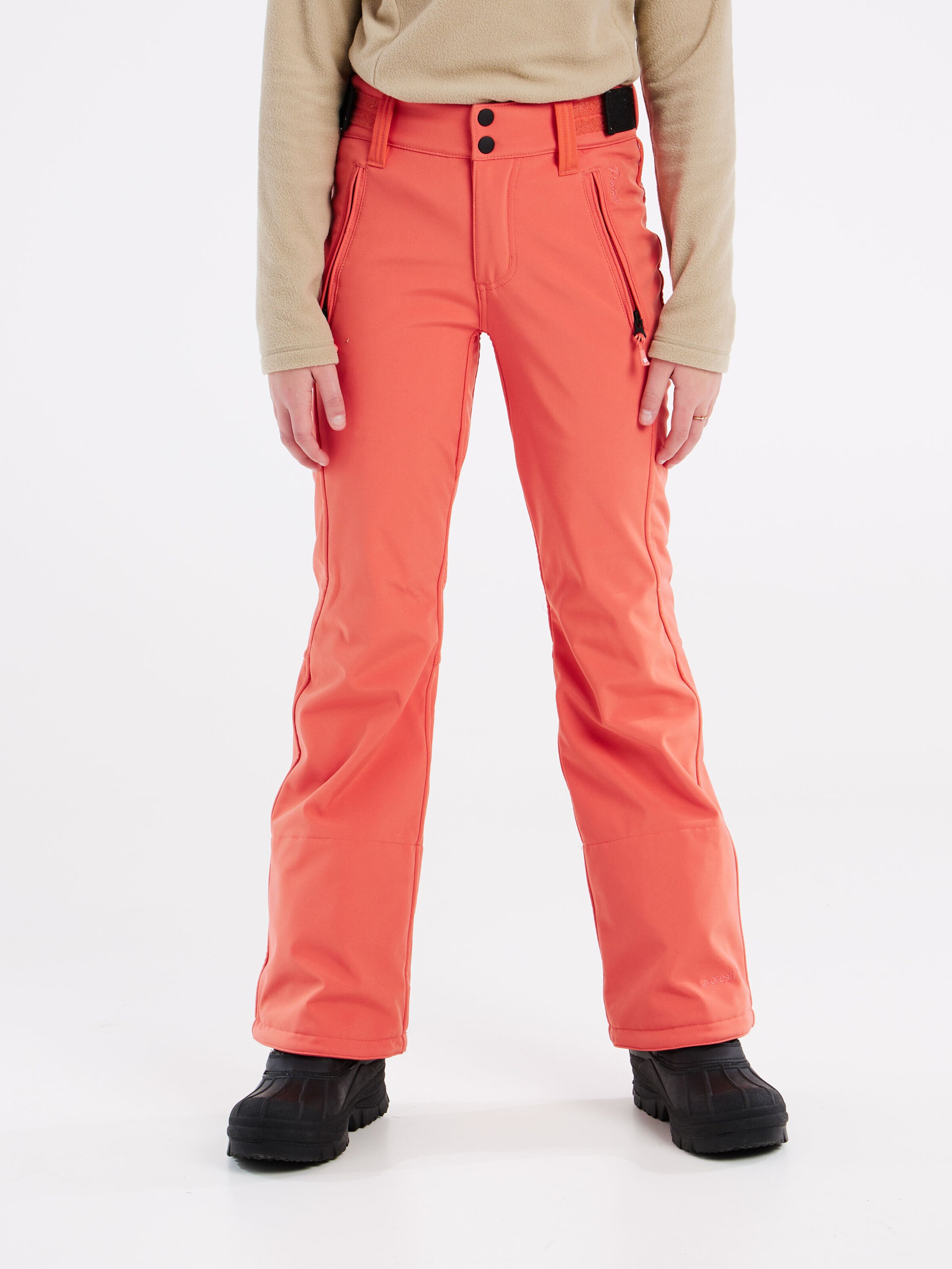 PROTEST Slim fit Workout Pants 'LOLE JR' in Red