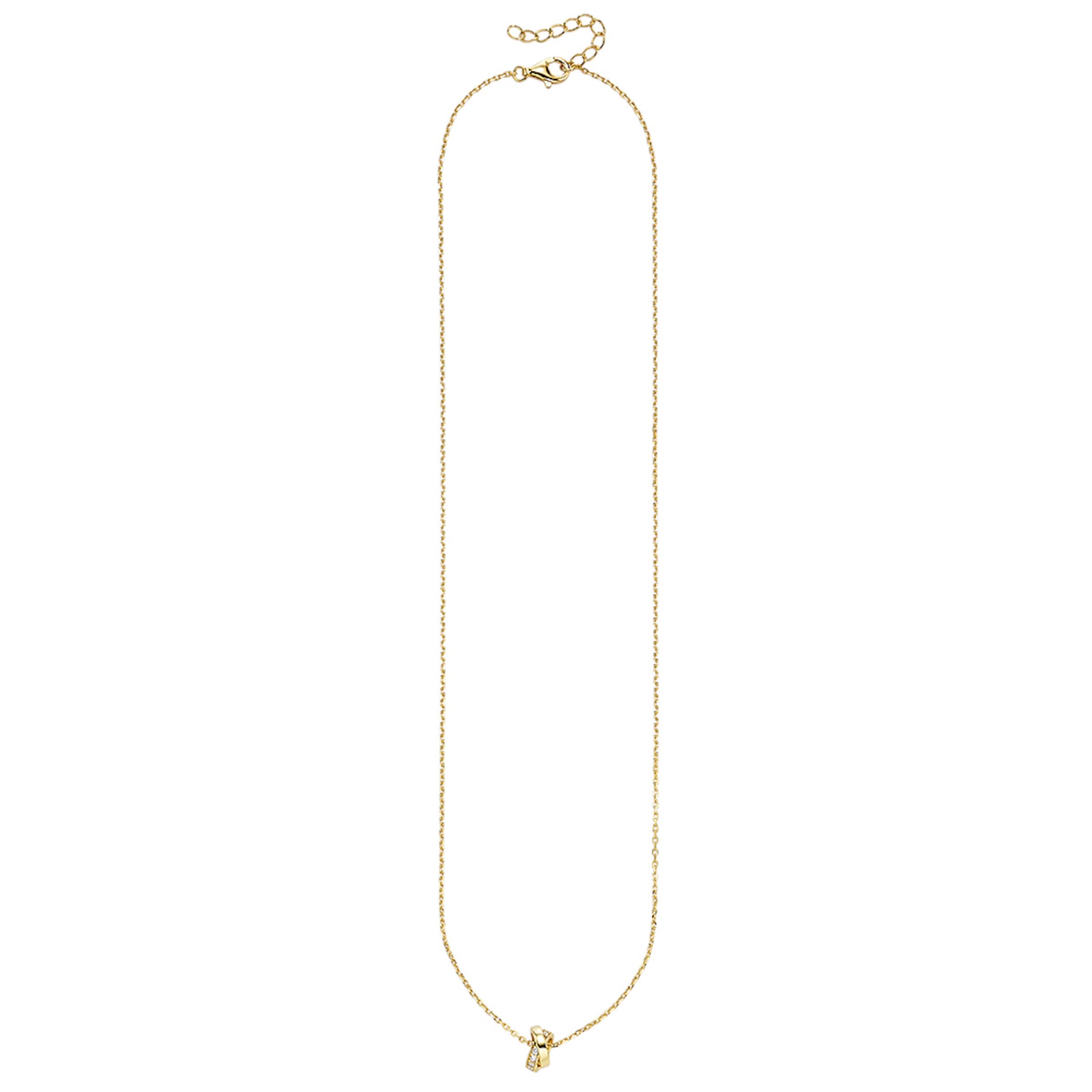 Aniston Necklace in Gold: front