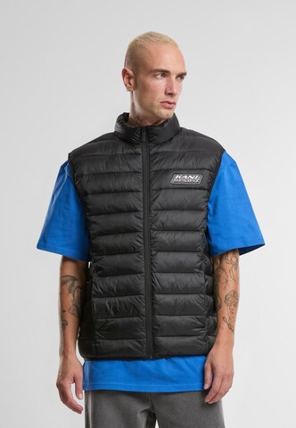 Gilet di Karl Kani in nero: frontale