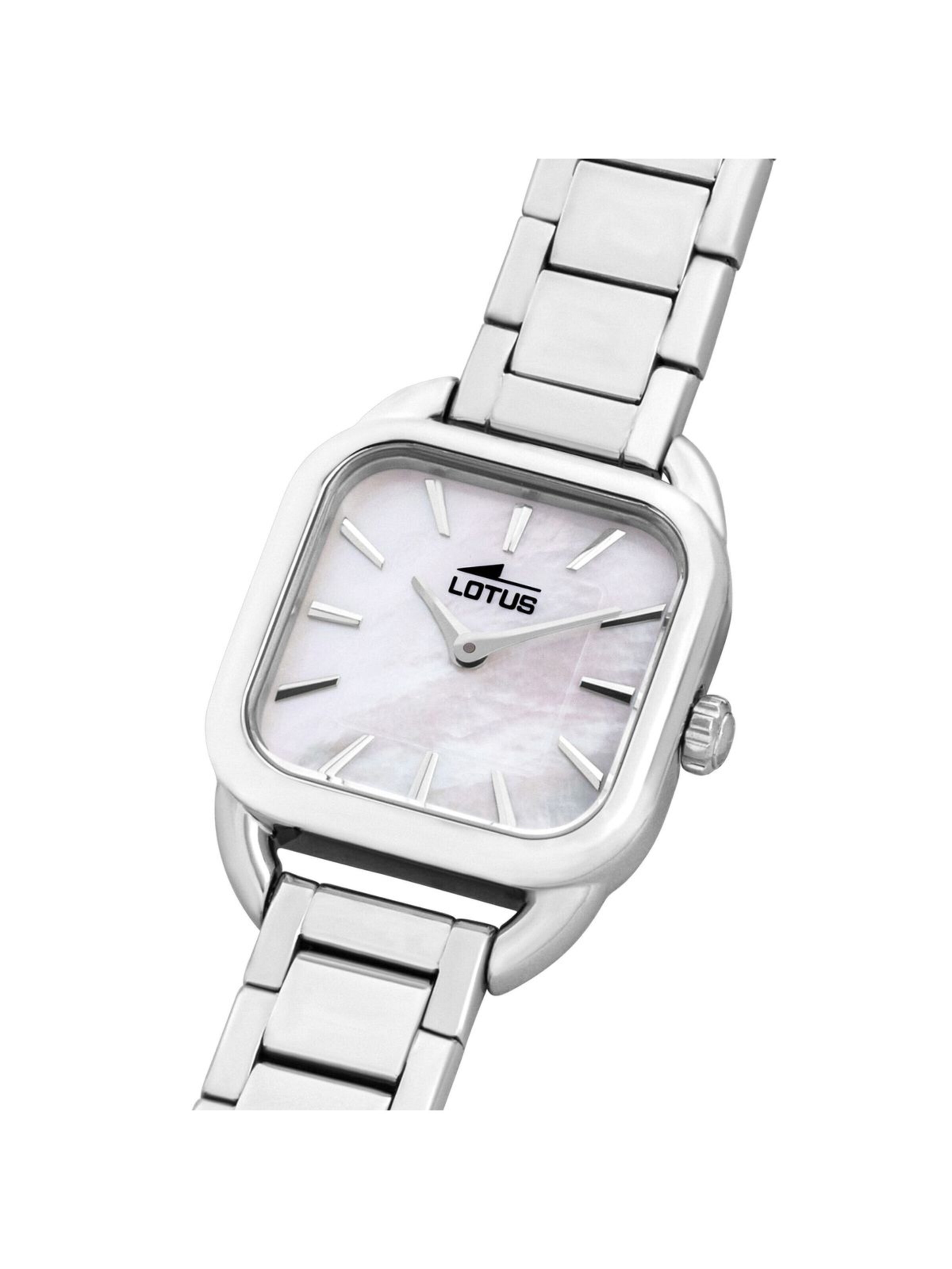 Lotus Analoog horloge in Wit