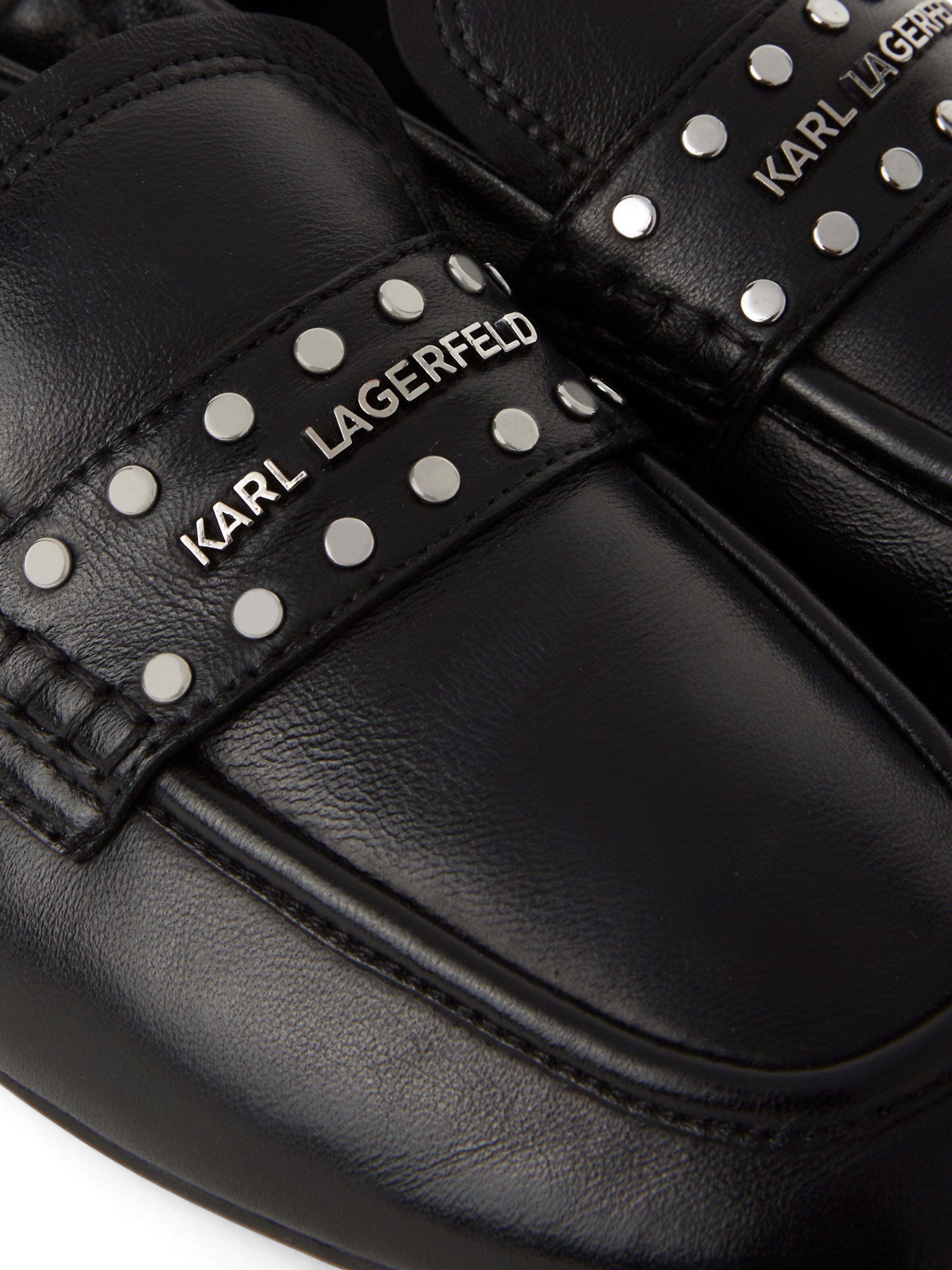 Karl Lagerfeld Μοκασίνι σε μαύρο