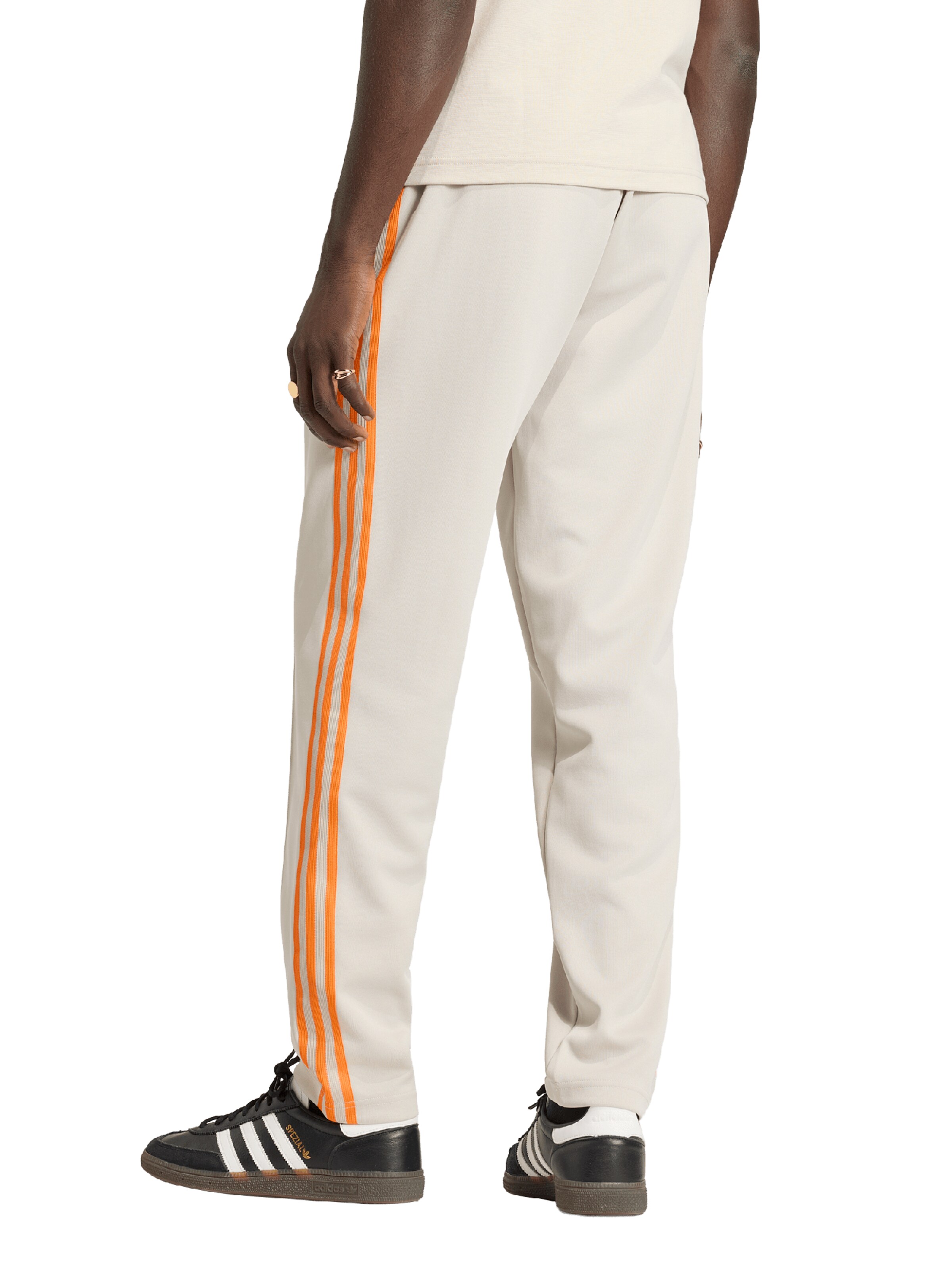 smėlio ADIDAS PERFORMANCE Standartinis Sportinės kelnės 'FCB'