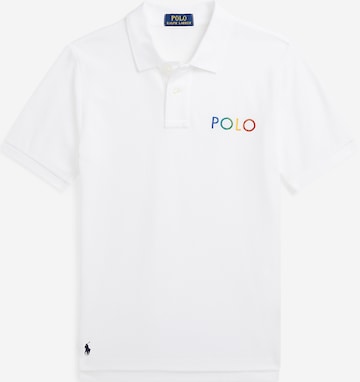 Maglietta di Polo Ralph Lauren in bianco: frontale