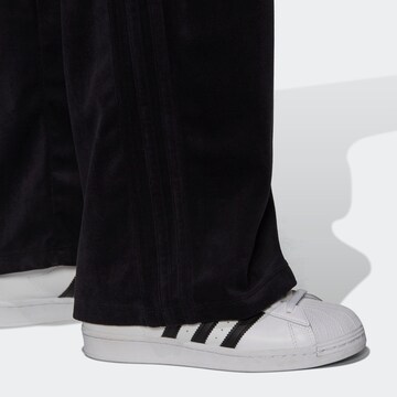 Wide leg Pantaloni 'Adicolor' de la ADIDAS ORIGINALS pe negru