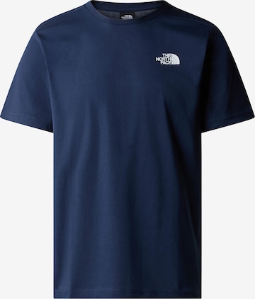 Tricou 'Redbox' de la THE NORTH FACE pe albastru: față