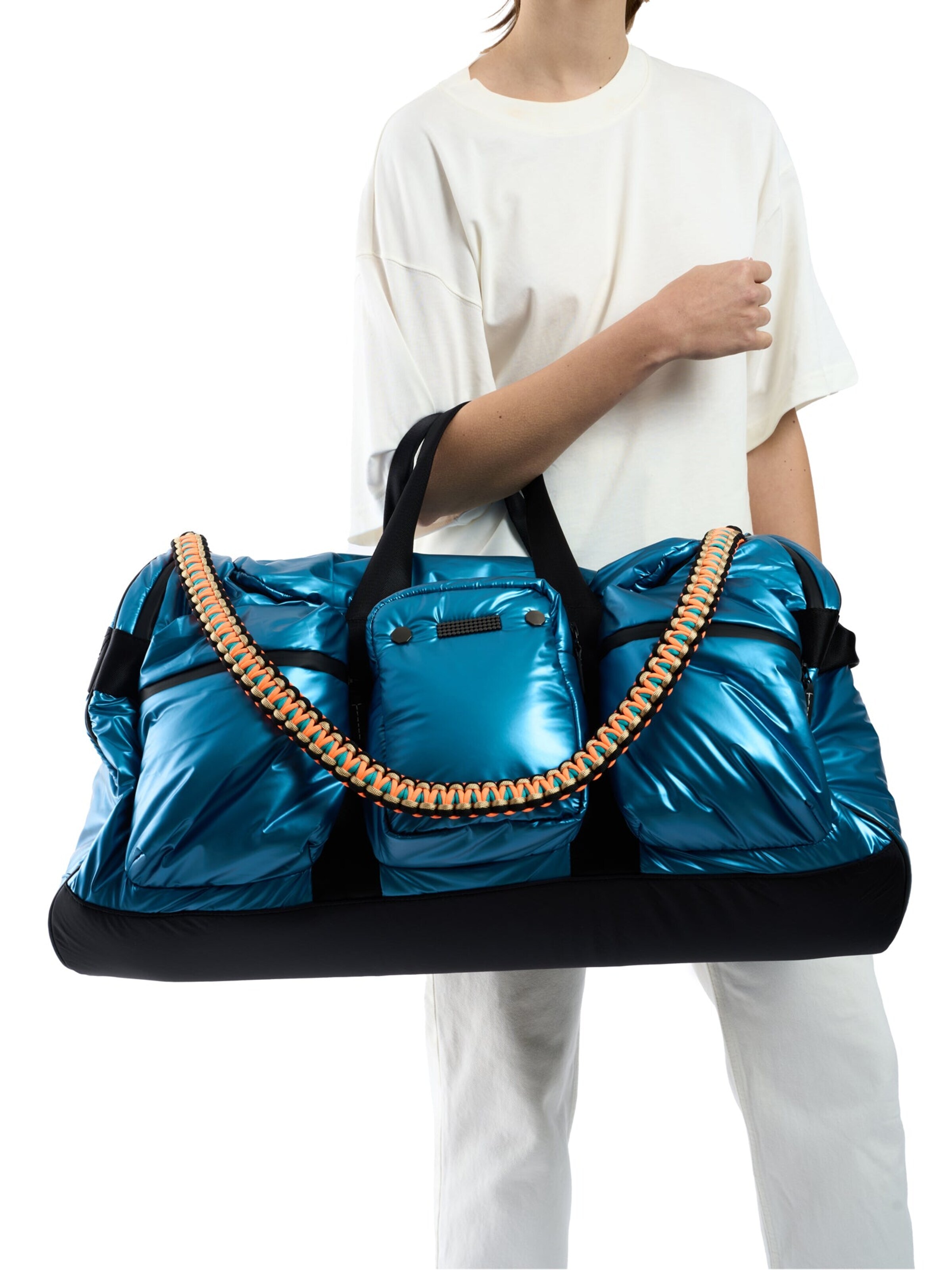 Clio Weekend bag 'DISCOVERY NYLON' in Blue