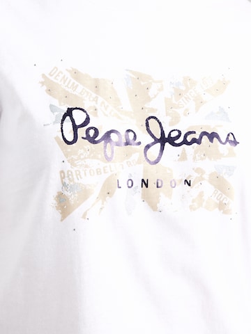 T-shirt 'Babu' Pepe Jeans en blanc