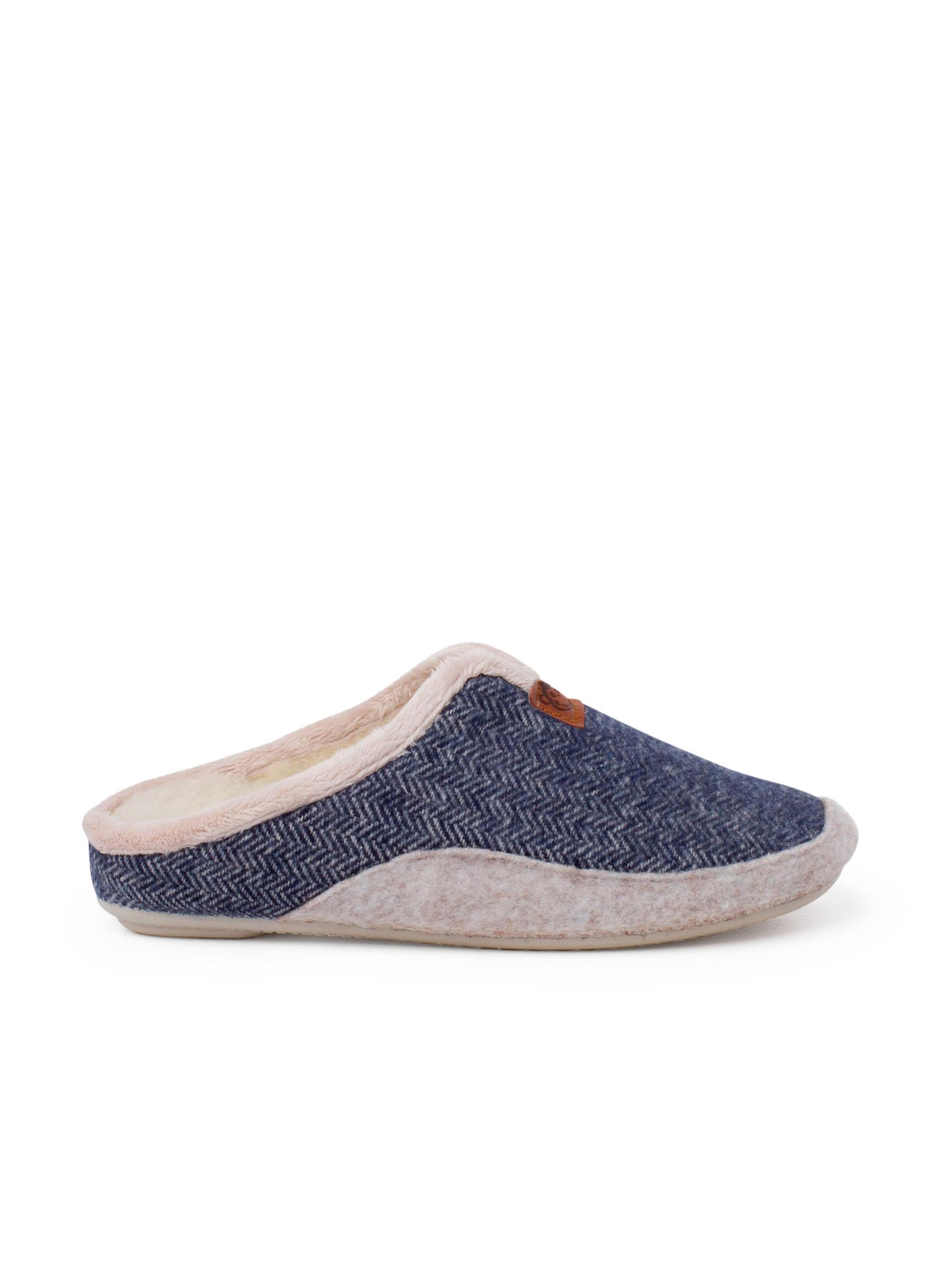 Pisamonas - Zapatillas de casa en azul