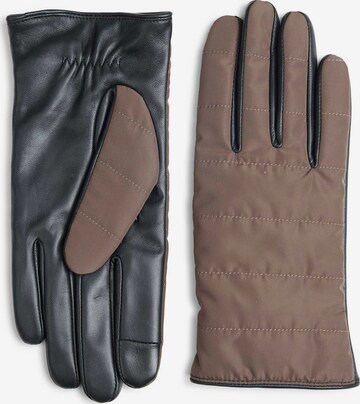 MARKBERG Full Finger Gloves 'GWEN' in Brown