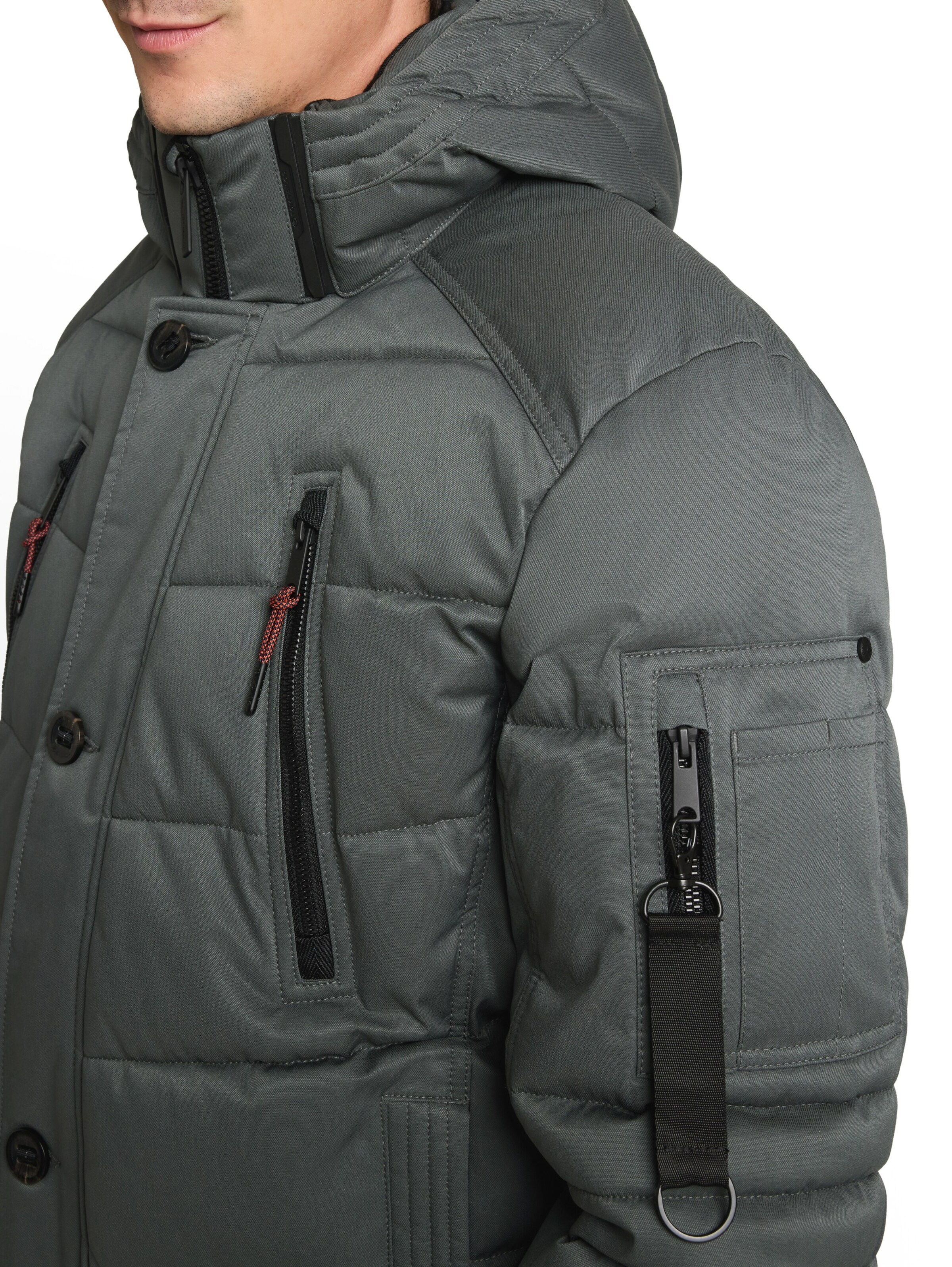 TOM TAILOR Winterjas in Groen