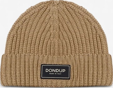 Chapeaux Dondup en beige : devant