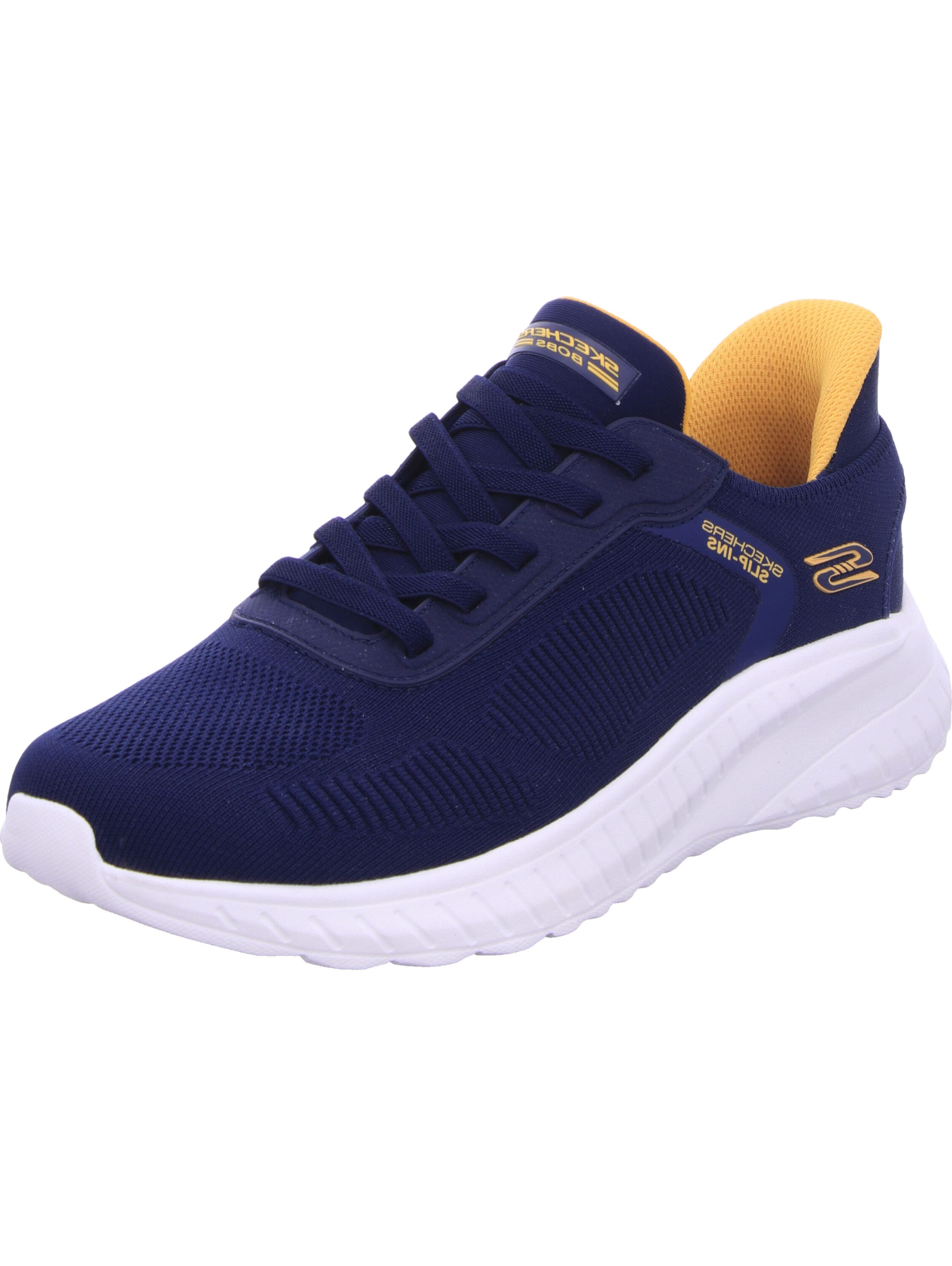 SKECHERS Sneaker 'Bobs Squad Chaos - Silid Step' in Blau: Vorderseite