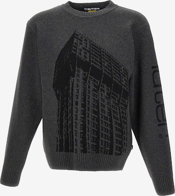 Pull-over IUTER en gris : devant