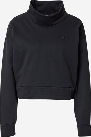 Sweat-shirt 'Adicolor Contempo High Neck' ADIDAS ORIGINALS en noir : devant