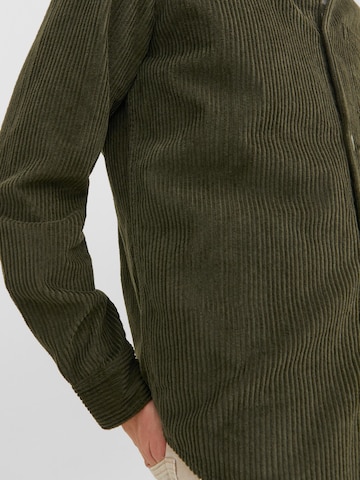 JACK & JONES Regular fit Button Up Shirt 'Kendrick' in Green
