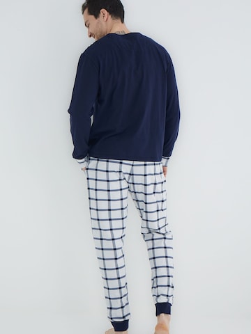 Trendyol Pyjama lang in Blauw