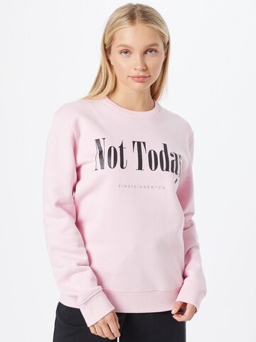 EINSTEIN & NEWTON Sweatshirt 'Klara Geist' in Pink: front