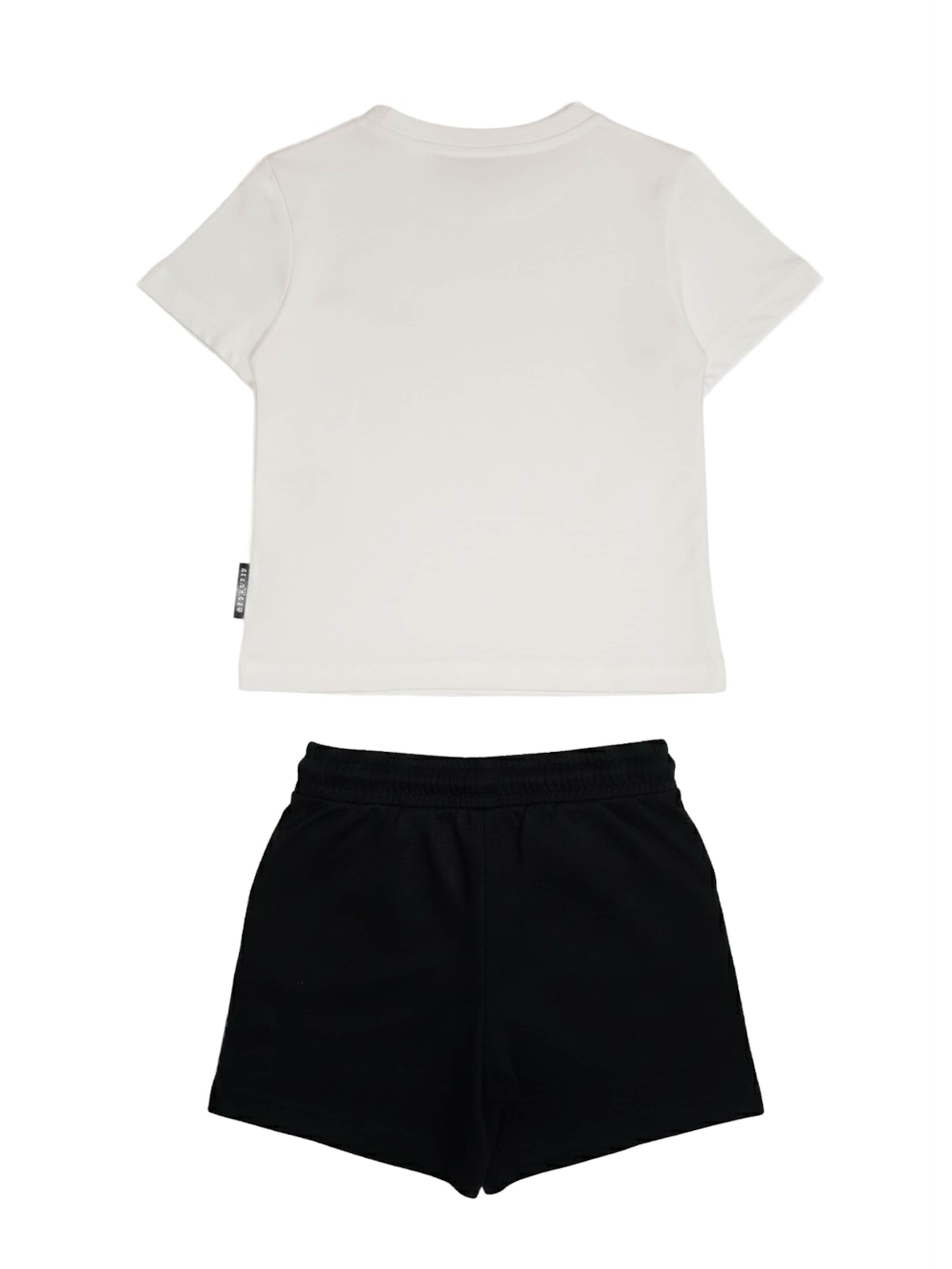 Set 'Completo bianco-nero per bambino' di John Richmond in bianco