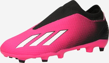 ADIDAS PERFORMANCE - Calzado deportivo 'X Speedportal.3 Laceless Firm Ground' en rosa: frente