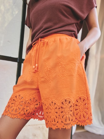 Regular Pantalon Next en orange