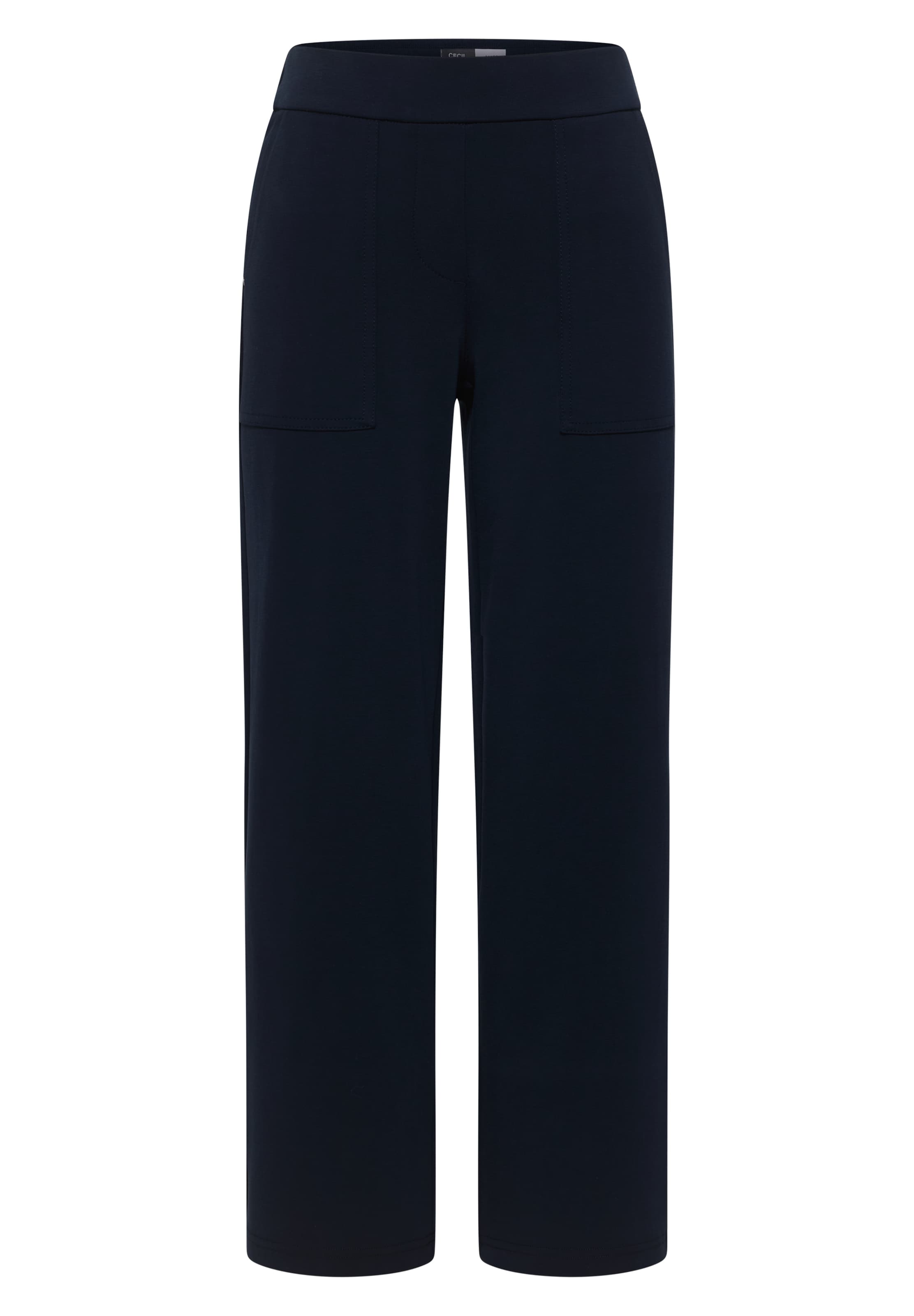 CECIL Loose fit Pants in Blue: front