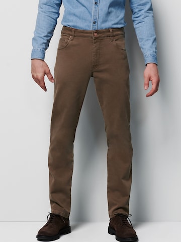 MEYER Regular Jeans in Brown