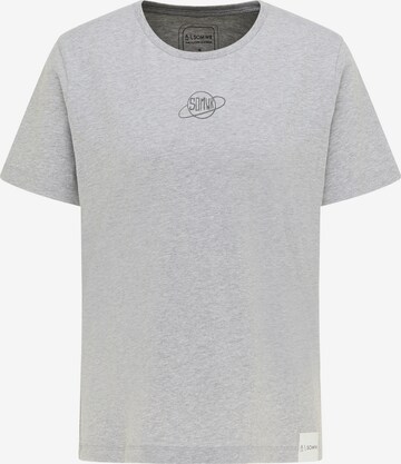 SOMWR Shirt 'THE PLANET#S HERE' in Grey: front