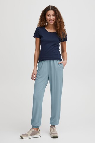 Effilé Pantalon 'Brianna' Oxmo en bleu