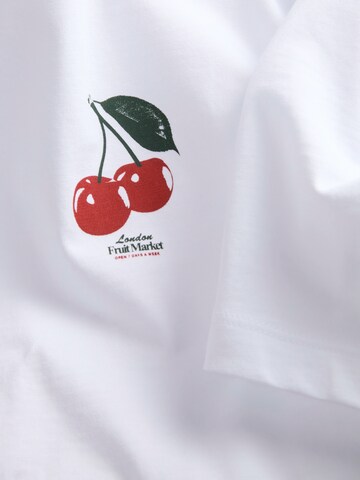 Maglietta 'JORMARKET' di JACK & JONES in bianco