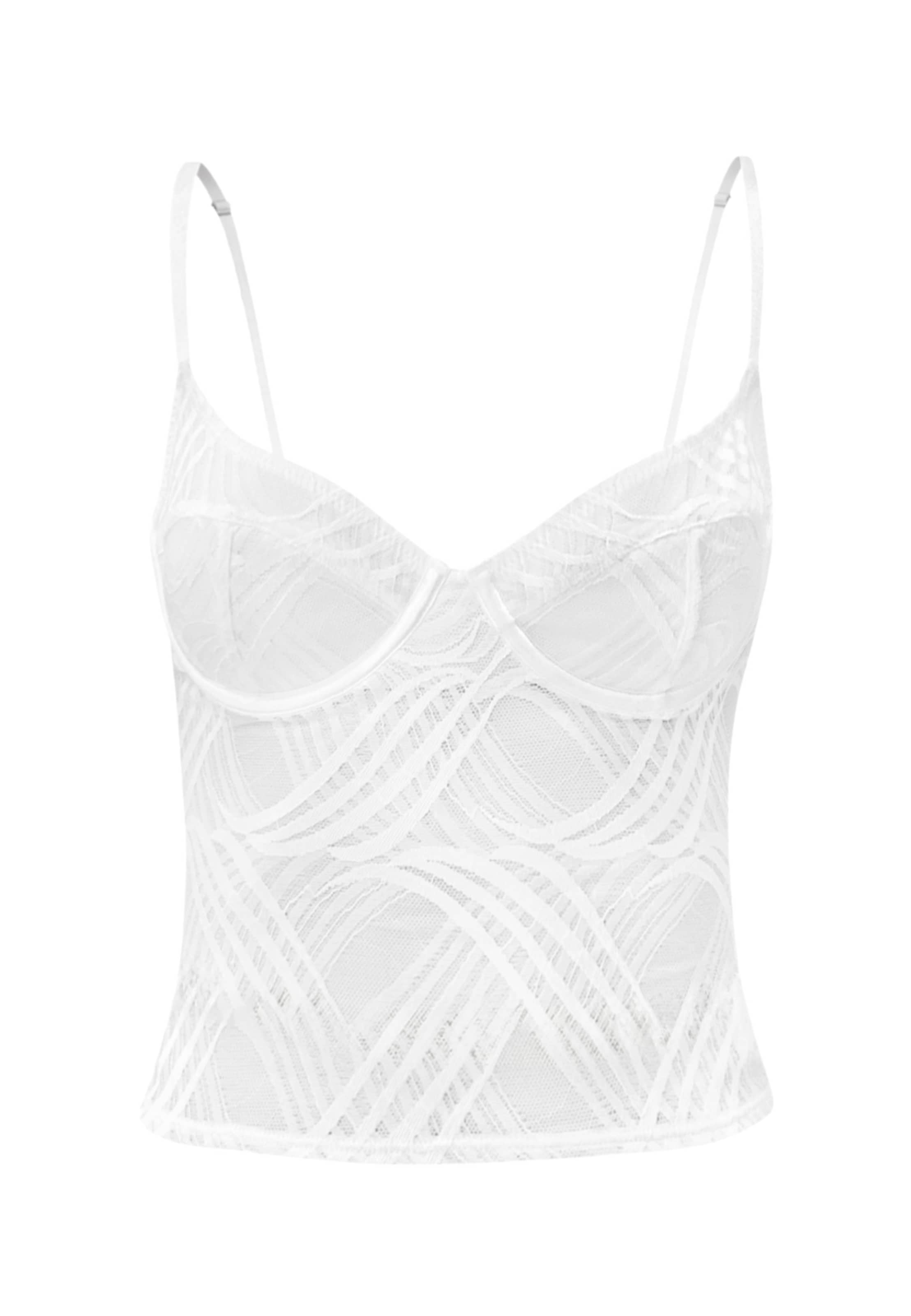 OW Collection Top 'Kayla' in Wit