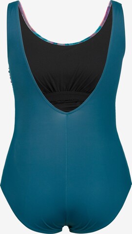 Ulla Popken Swimsuit in Blue