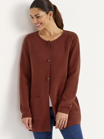 Cellbes of Sweden Strickjacke in Rot: Vorderseite