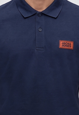 JACK & JONES Bluser & t-shirts 'JJRUSH' i blå