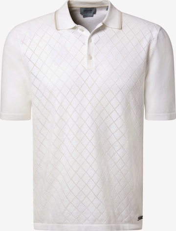 PIERRE CARDIN Poloshirt in Weiß: Vorderseite