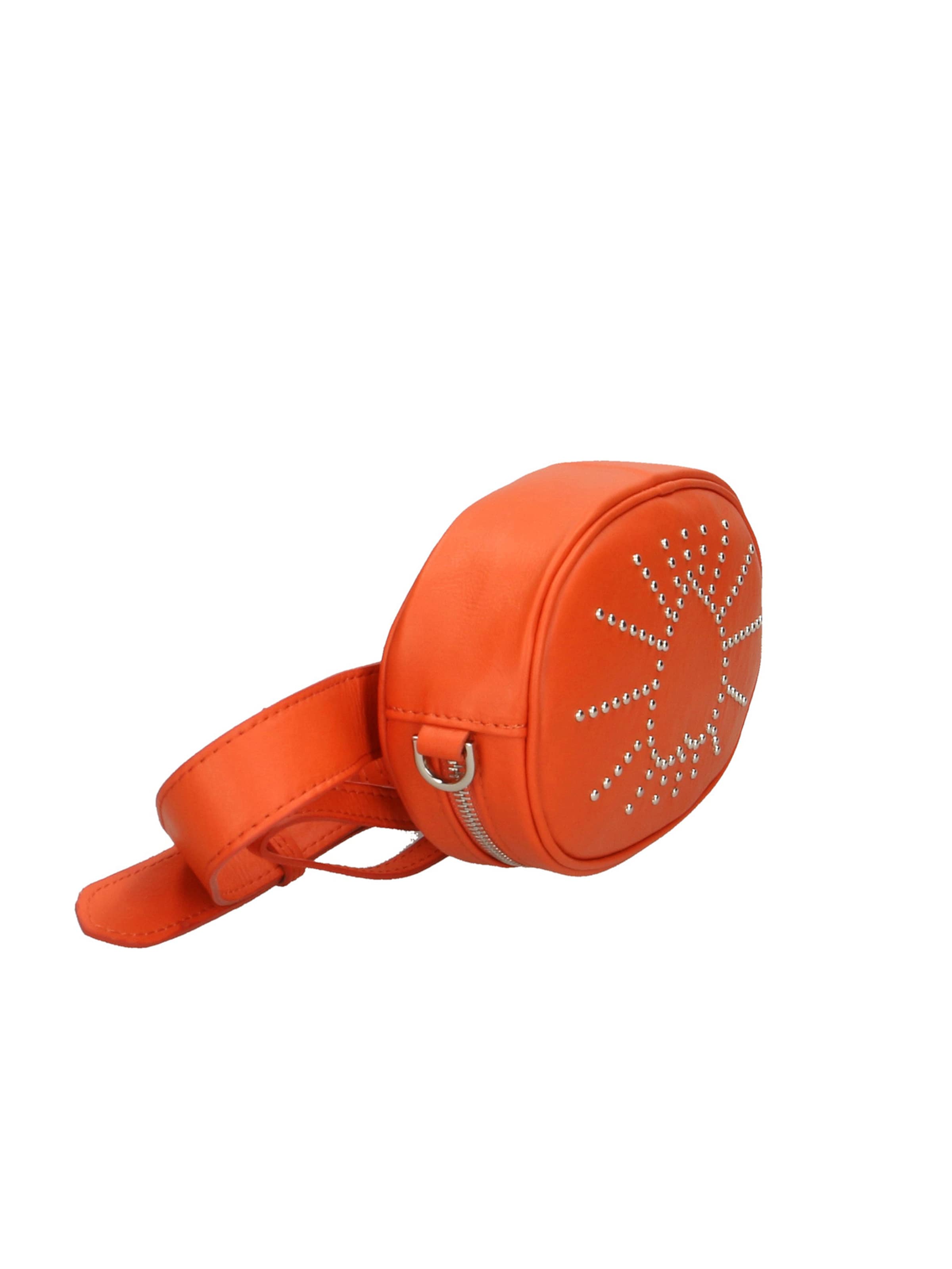 Marsupio 'Marsupio Donna Pelle Sauvage Borchie Elysa - Made in Italy' di Gave Lux in arancione
