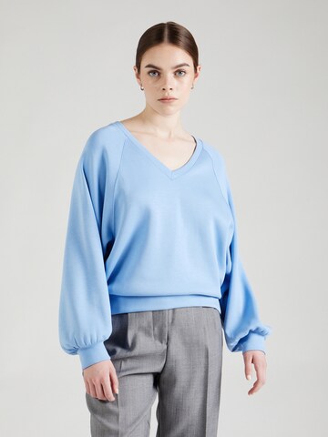 MSCH COPENHAGEN Sweatshirt 'Nelina' in Blauw: voorkant