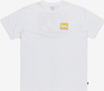 T-Shirt 'Crayon Wave' BILLABONG en blanc : devant