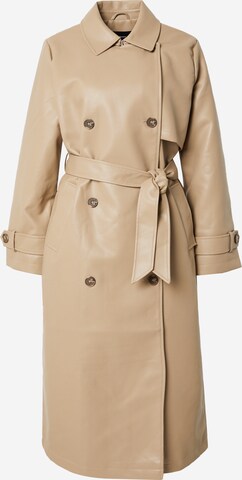 VERO MODA Tussenmantel 'AMALIE' in Beige: voorkant